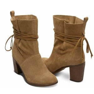 Toms Mila Suede booties 9